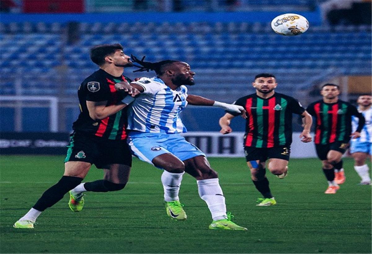 خروج بطل أفريقيا.. الجيش الملكي المغربي يهزم بيراميدز بهدفين لهدف